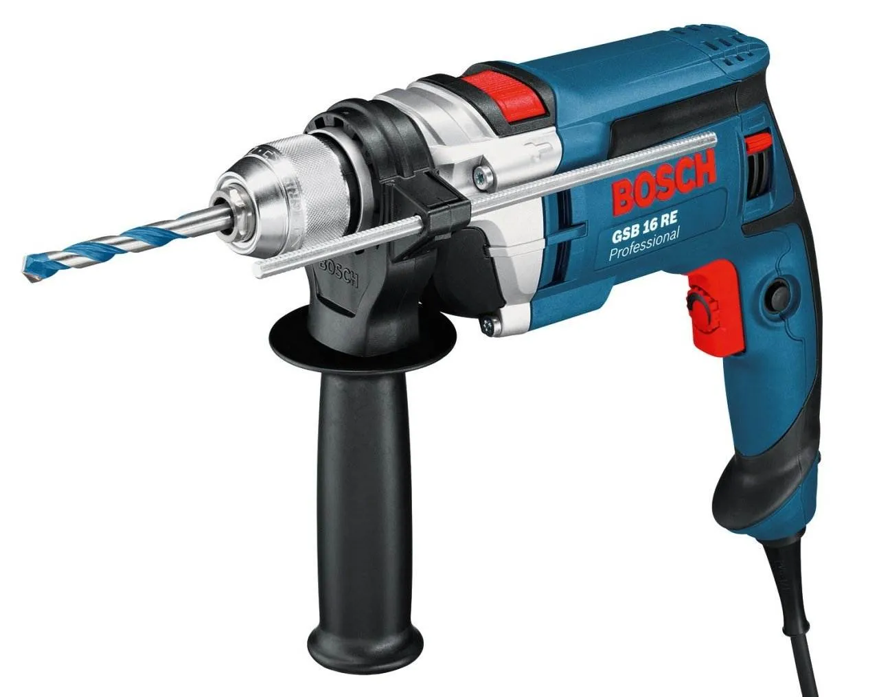 Bosch GSB 16 RE 750 Watt Profesyonel Darbeli Matkap 
