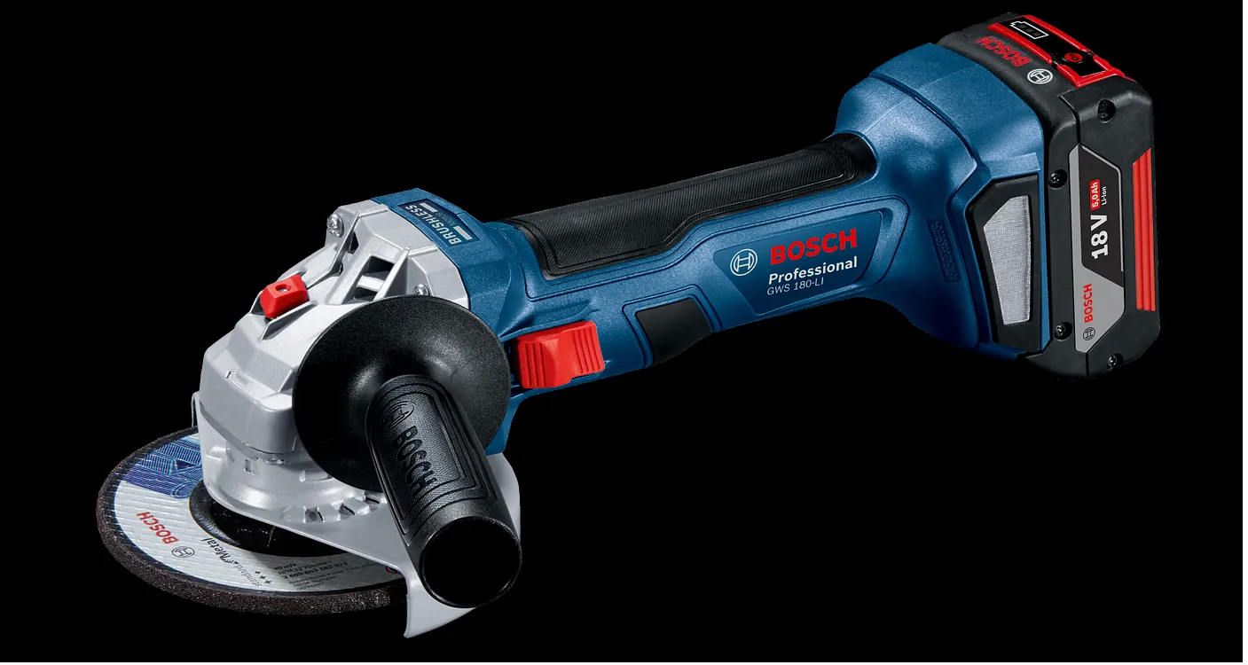 BOSCH GWS 180-LI Akülü Avuç Taşlama Makinası