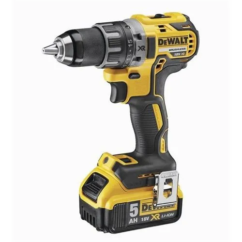 Dewalt DCD791P2-QW 18v 5.0Ah Li-İon Çift Akülü Kömürsüz Profesyonel Vidalama 