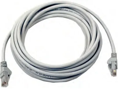 Cat 6 Hazır Fişli Data Aktarım Kablosu 1 Mt