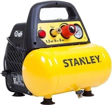 STANLEY DN 200/8/6 Yağsız Kompresör 6 Litre 1.5 Hp