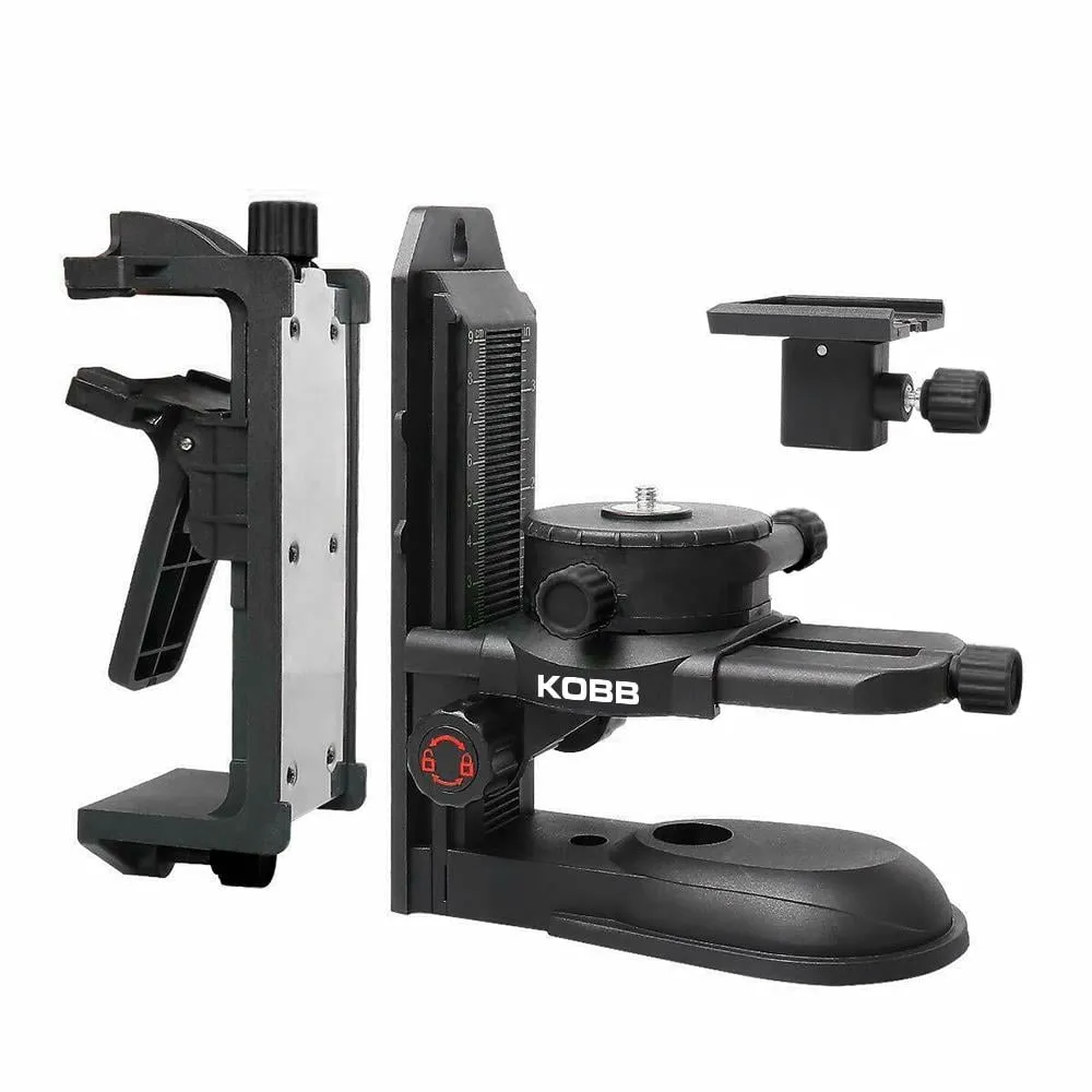 KOBB KBL10SET Mıktanıslı Ayarlanabilir Lazer Hizalama Aparatı + Mıknatıslı Lazer Hizalama Sabitleme Aparatı