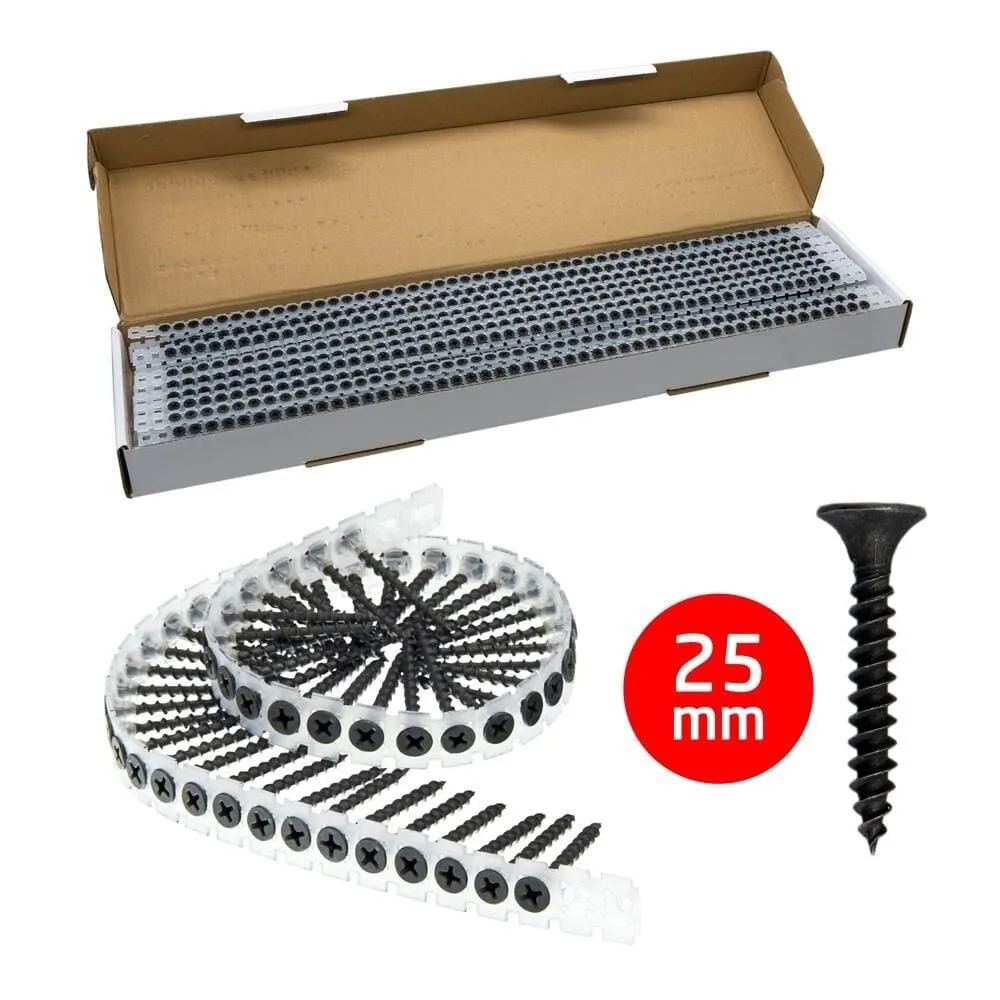 Rox 0342 Ahşap Şerit Vidası 3.5x25 mm (1000 Adet Vida)