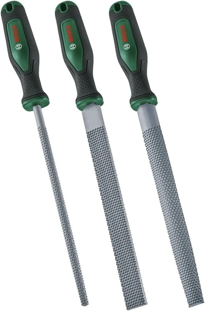 BOSCH Ahşap Törpü Eğe Seti 3 Parça 8'' 200 mm