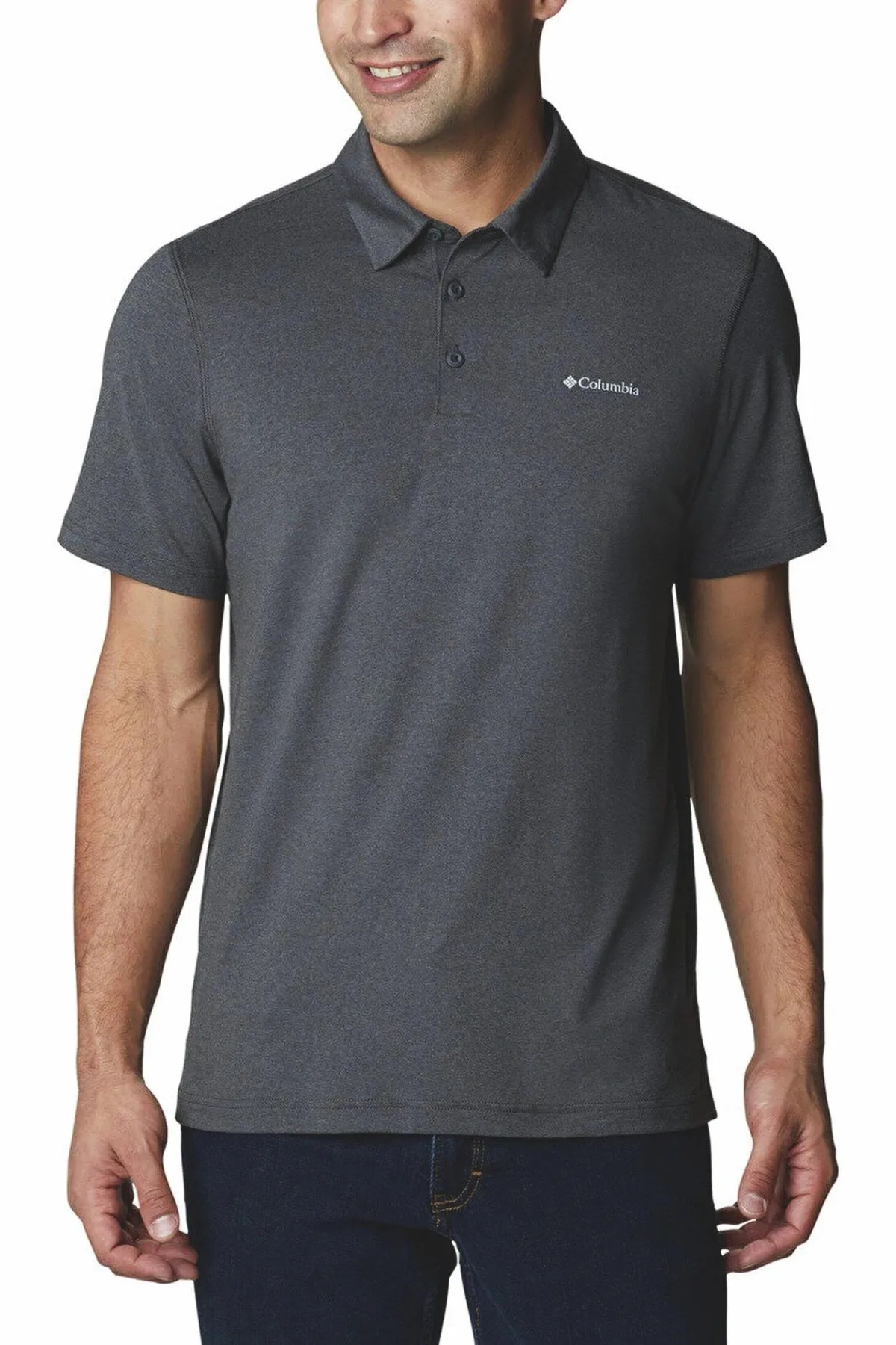 COLUMBIA Tech Trail Polo T-shirt