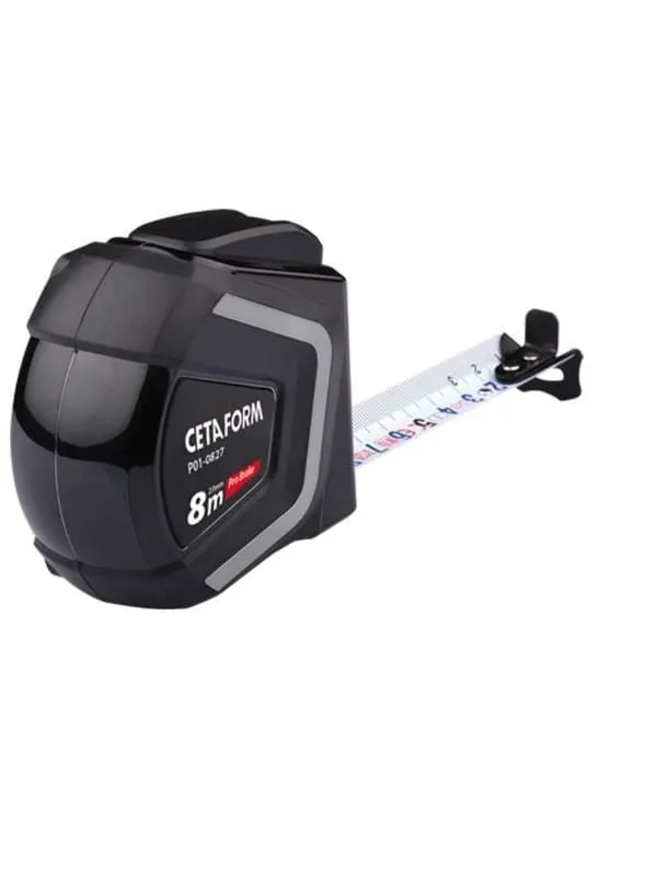 CETA FORM P01-0827 Pro Brake Şerit Metre Mıknatıslı 8 Mt x 27 mm