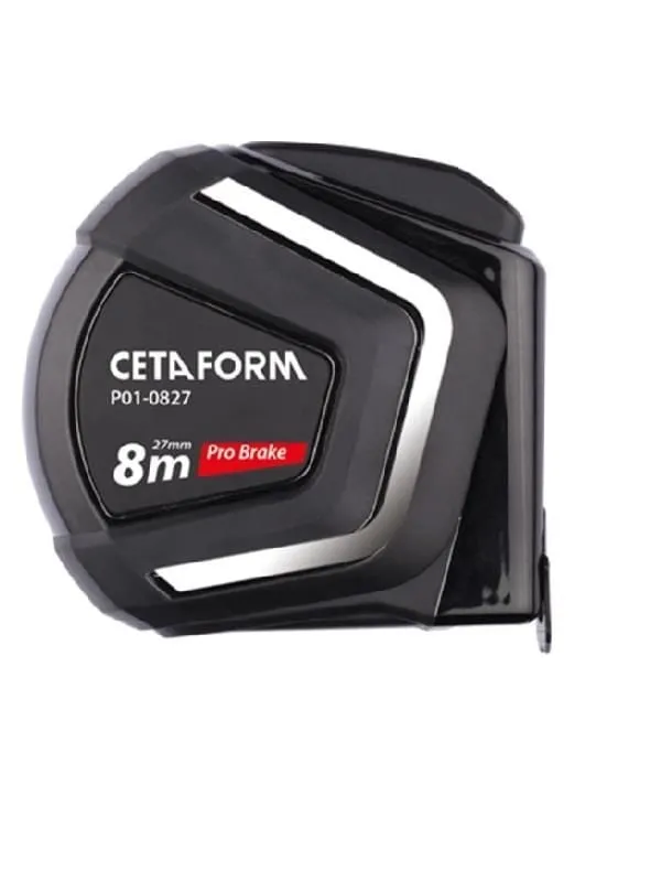CETA FORM P01-0827 Pro Brake Şerit Metre Mıknatıslı 8 Mt x 27 mm