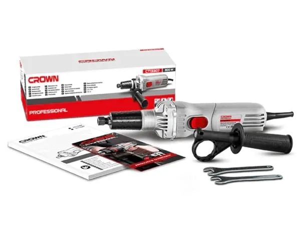 CROWN CT13307 Uzun Kalıpçı Taşlama 600 Watt
