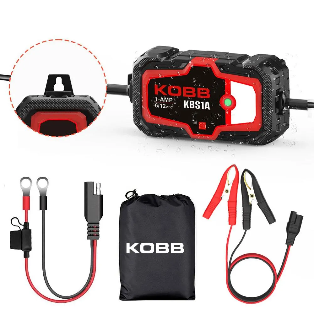 KOBB KBS1A 6V/12V 30Ah Akıllı Akü Şarj Cİiazı / Akü Bakım / Desülfatör