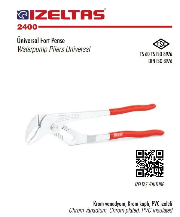 İZELTAŞ Üniversal Fort Pense 240 mm (2400 11 0240)