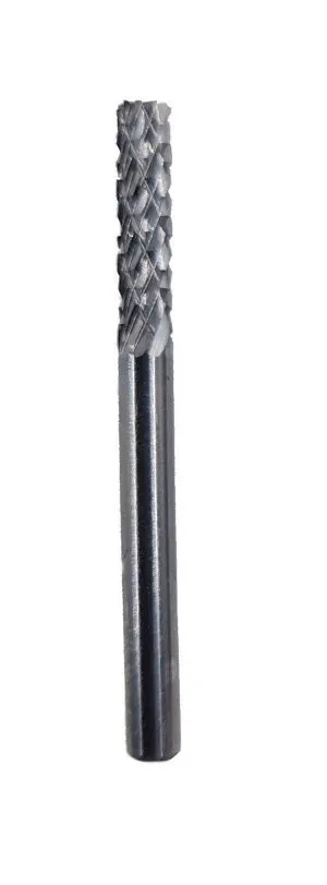 NEXON B Tipi Silindir Kesici Başlı Elmas - Karbür Kalıpçı Freze Ucu 3.0 mm (Dremel Uyumlu) 