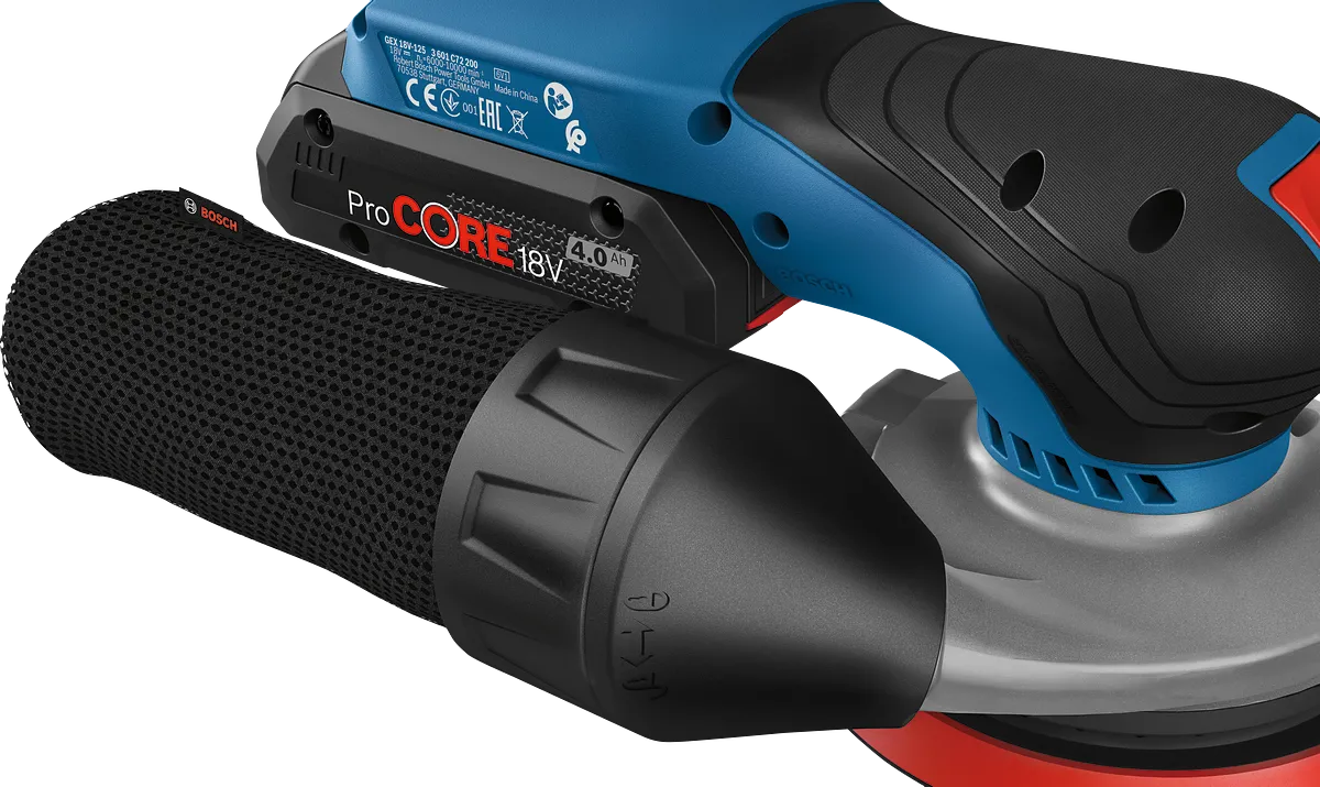 BOSCH GEX 18V-125 Akülü Eksantrik Zımpara Makinası 18 Volt (Akü ve Şarj Aleti Hariç)