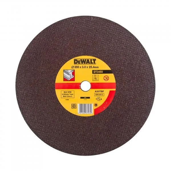 DEWALT 350 x 3 x 25.4 mm Metal Kesme Taşı (DT3450)