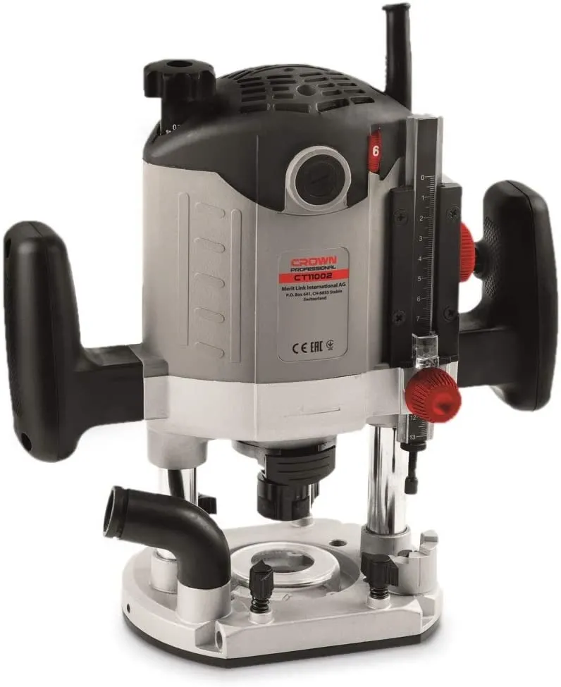 CROWN CT11002 El Freze Makinası 12 mm 1400 Watt