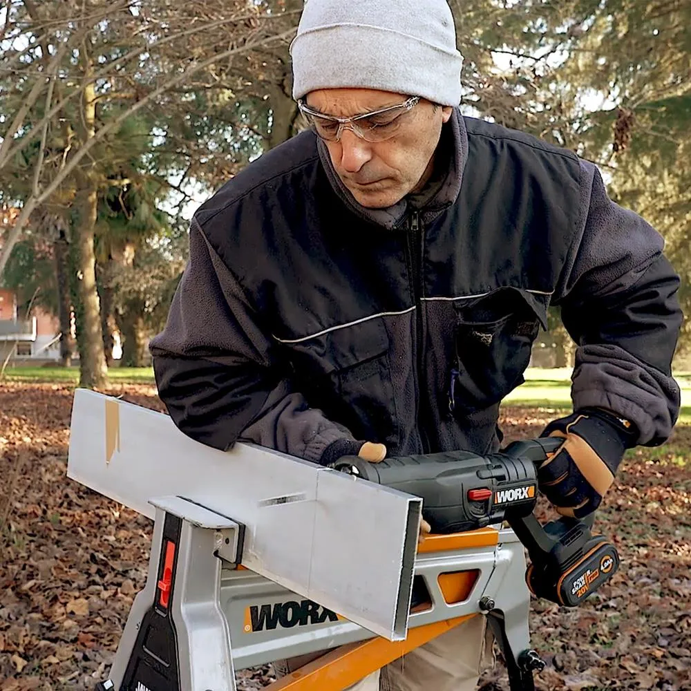WORX WX516 20Volt 4.0Ah. Li-ion Kömürsüz Profesyonel Tilki Kuyruğu Testere