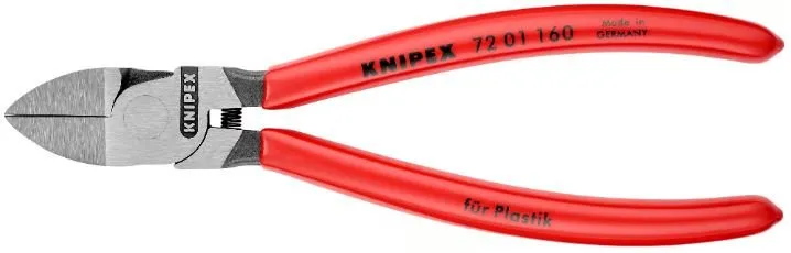 KNIPEX Plastik Kesme Yan Keski 160 mm (7201160)