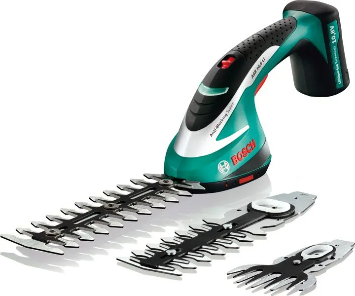 BOSCH ASB 10,8 LI Çim ve Topiari Makinası Seti 10,8 Volt