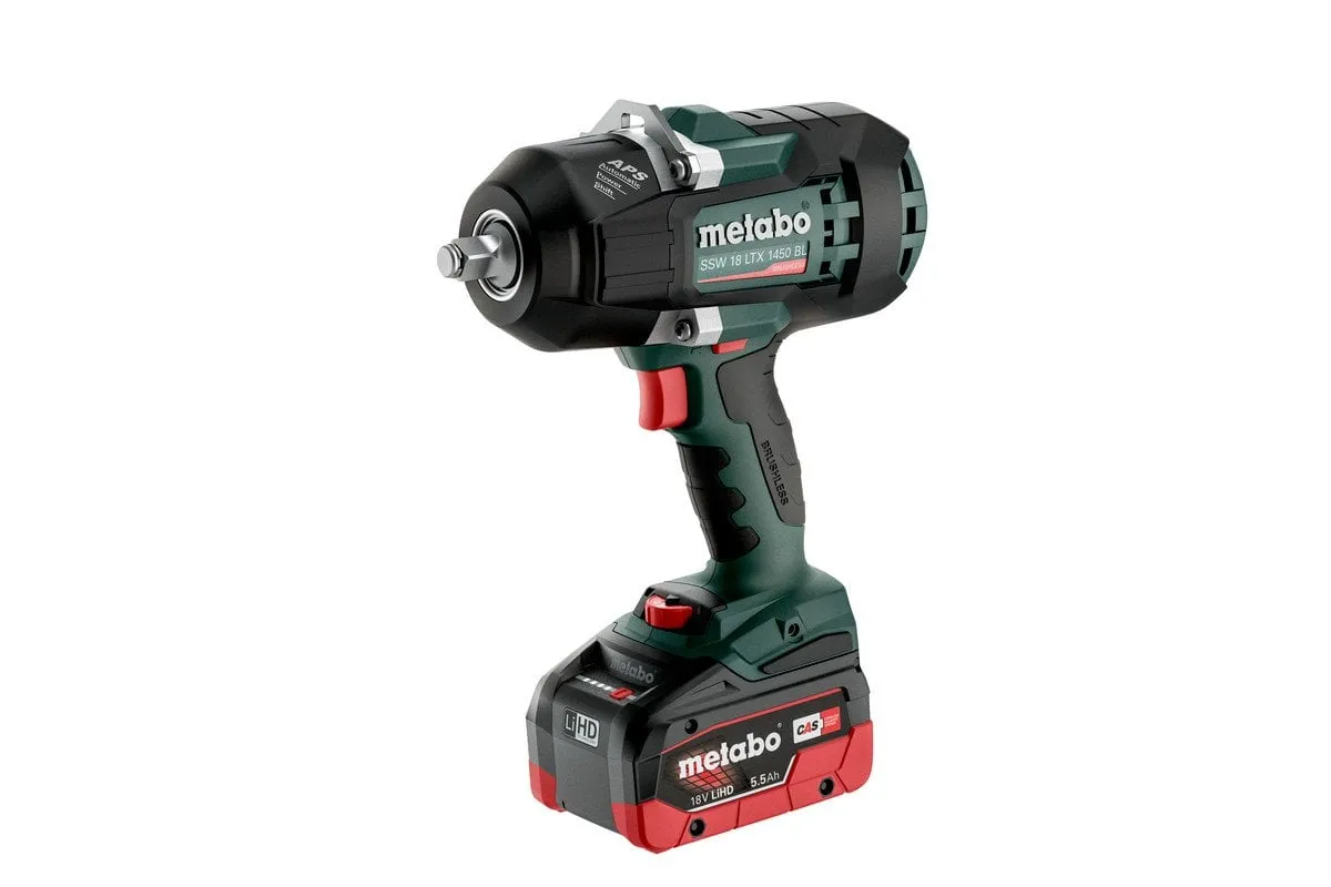 METABO SSW 18 LTX 1450 BL Akülü Somun Sıkma 18 Volt 5.5 Ah