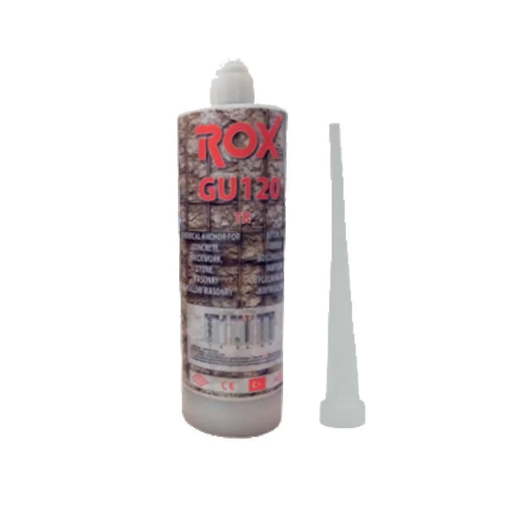 Rox GU120 TR Epoksi Kimyasal Dübel Polyester İçerikli 410 ml