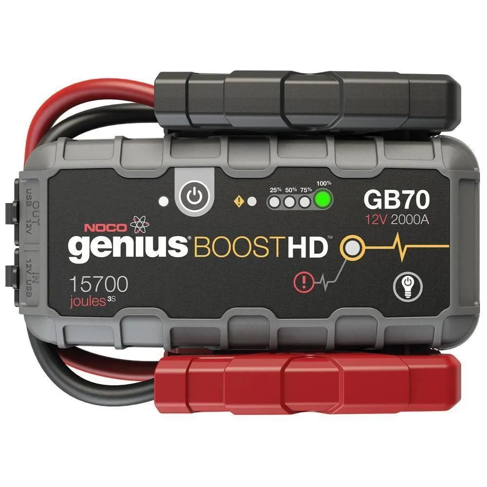 NOCO GENIUS GB70 Ultrasafe Lityum Akü Takviye Cihazı+Powerbank 2000A