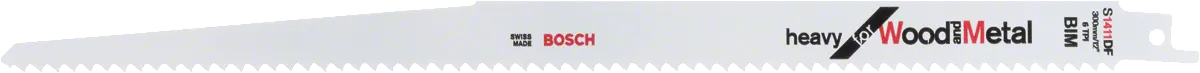 BOSCH S 1411 DF Ahşap ve Metal İçin Tilki Kuyruğu Testere Ucu 300 mm