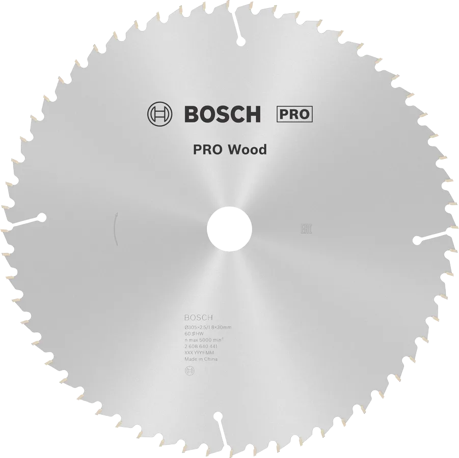 BOSCH Pro Wood 60 Diş Ahşap Daire Testere Bıçağı