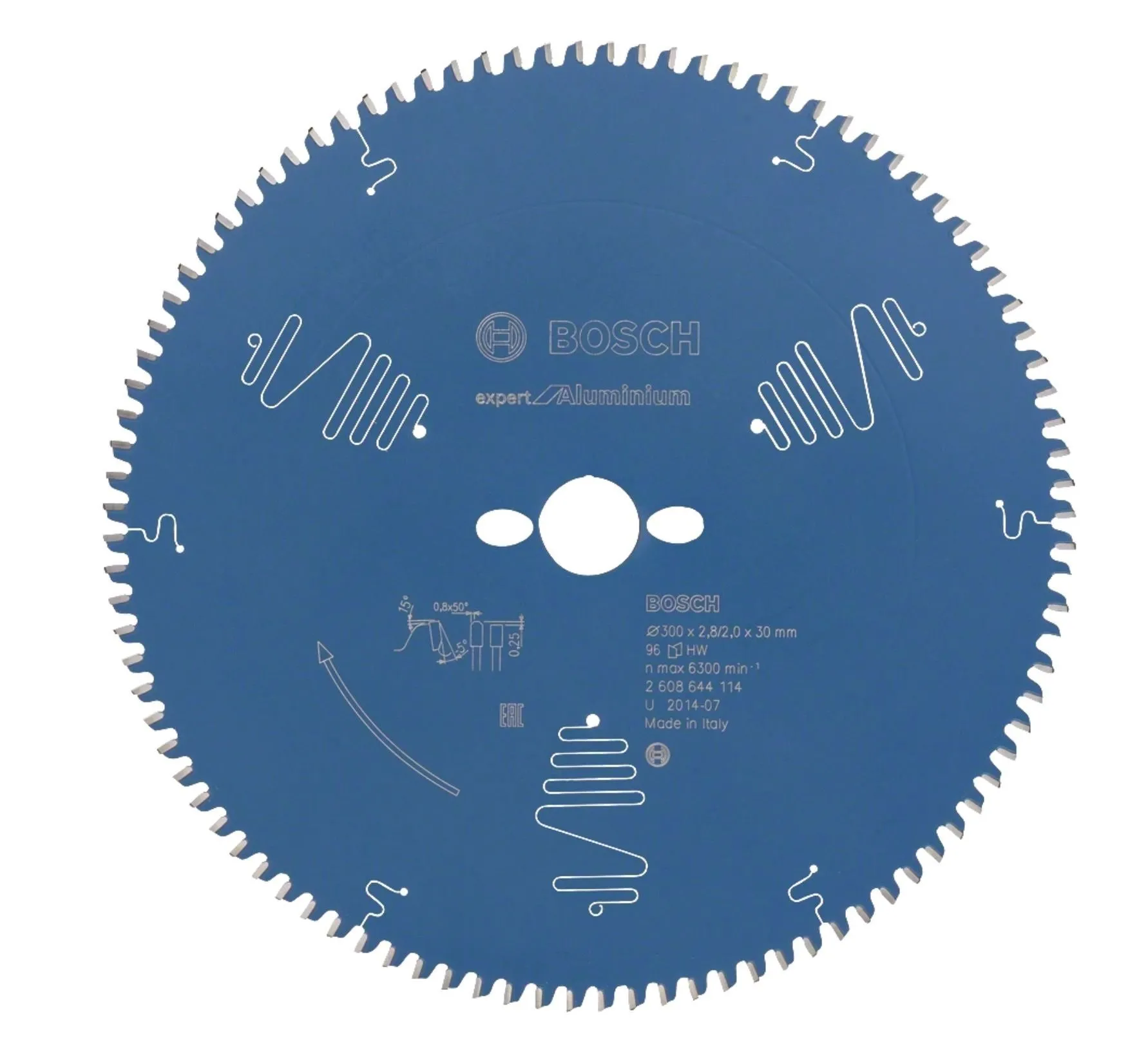 BOSCH Expert For Aluminyum 300x30x2.8 mm 96 Diş Elmas Daire Testere (2608644114)
