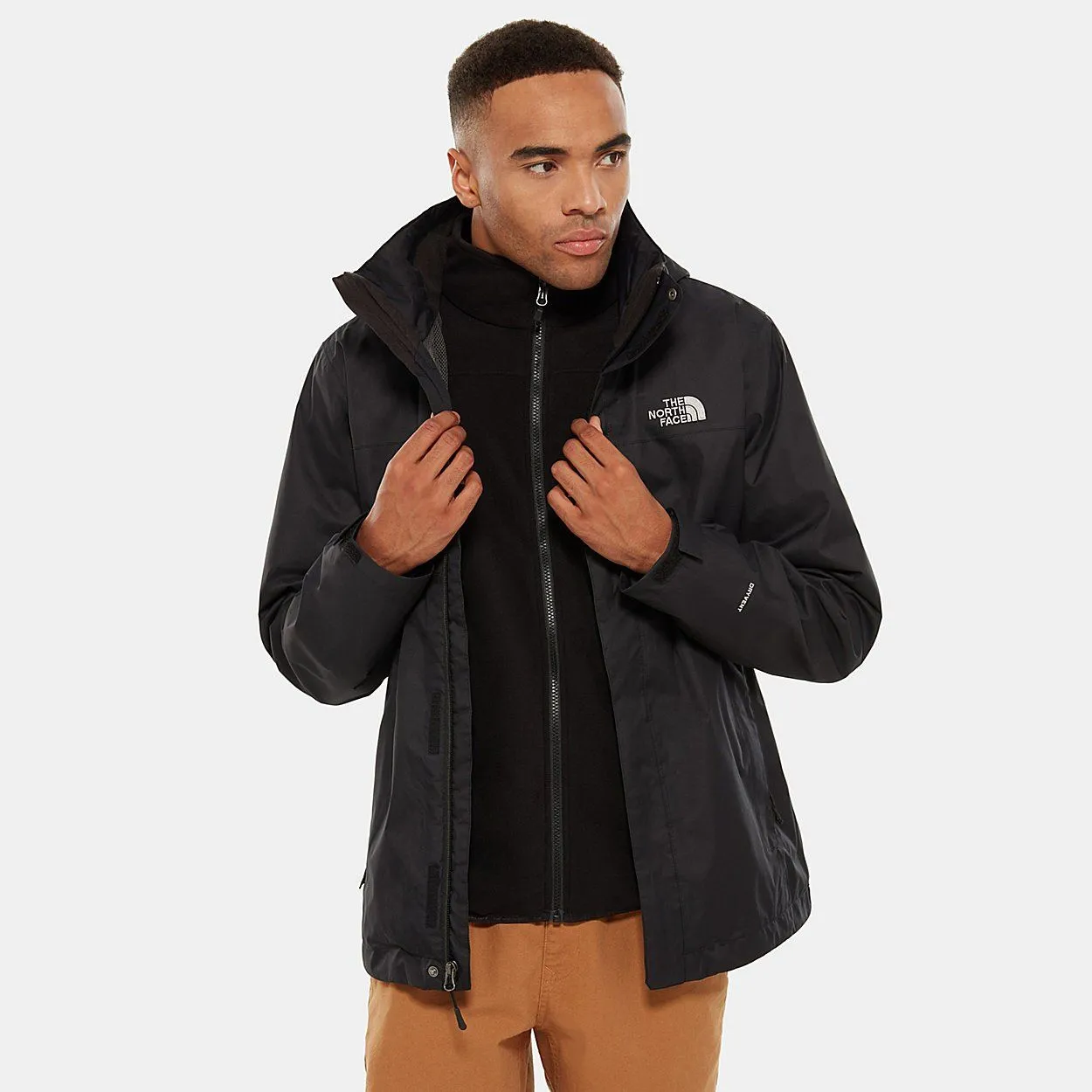 THE NORTH FACE Evolve II Triclimate Outdoor Mont Erkek Siyah