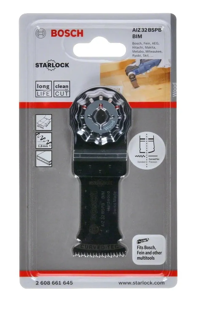 BOSCH AIZ 32 BSPIB Ahşap İçin Daldırmalı Raspa Bıçağı