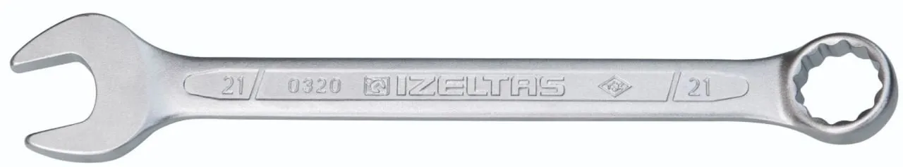 İZELTAŞ 0320 Kısa Boy Kombine Anahtar (Ölçü Seçiniz)