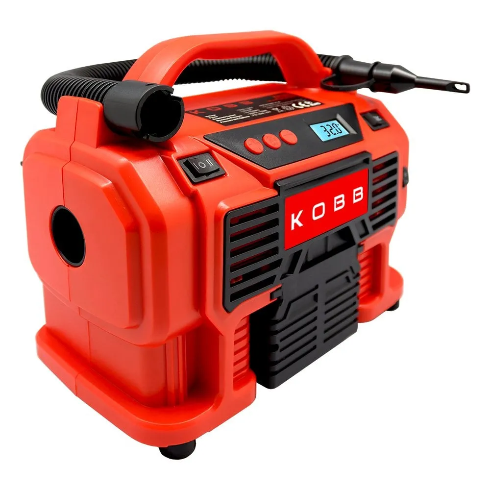 KOBB KB300 Dijital Göstergeli Hava Pompası 160 Psi 12V-220V