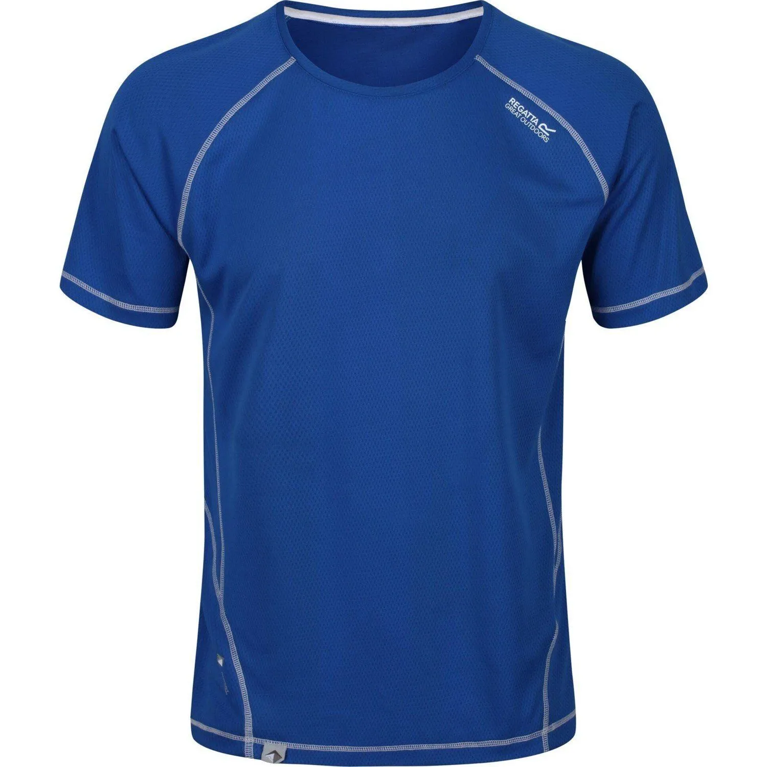 REGATTA Virda Erkek Antreman Koşu T-Shirt Mavi