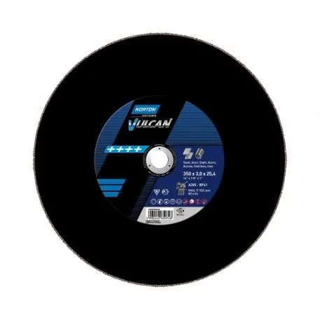 NORTON Vulcan 356x3x25,4 Metal-Paslanmaz Kesme Taşı