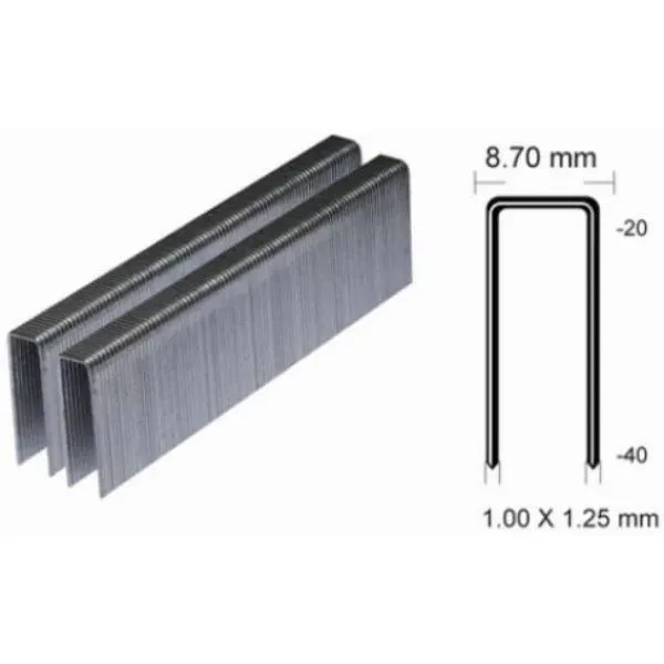 AKDENİZ 9225 Zımba Teli 25 mm (9240 Tabanca için)