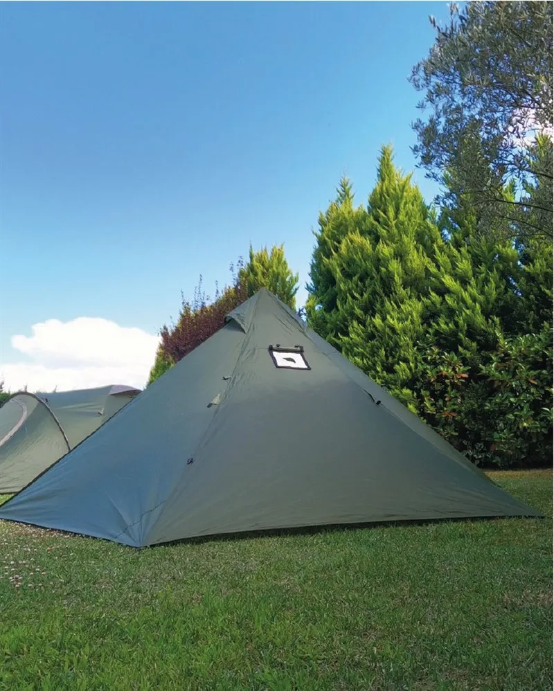 NURGAZ Campout Mercury 1 Bushcraft Kamp Çadırı (4 Mevsim-1 Kişilik)