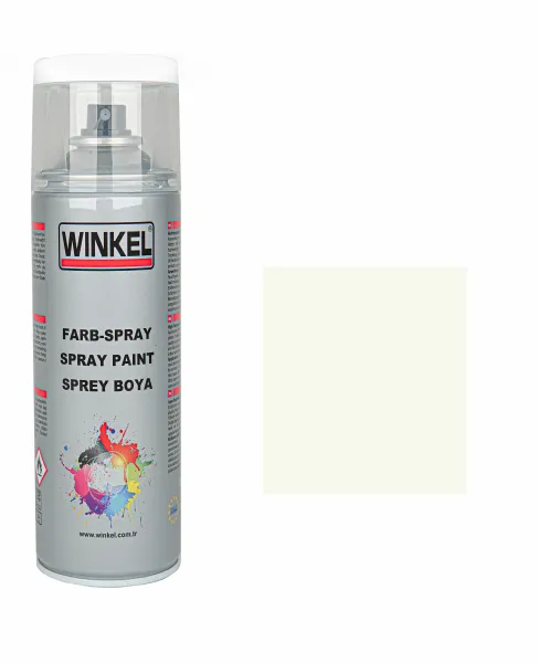 WINKEL Beyaz Parlak Sprey Boya (RAL 9010)