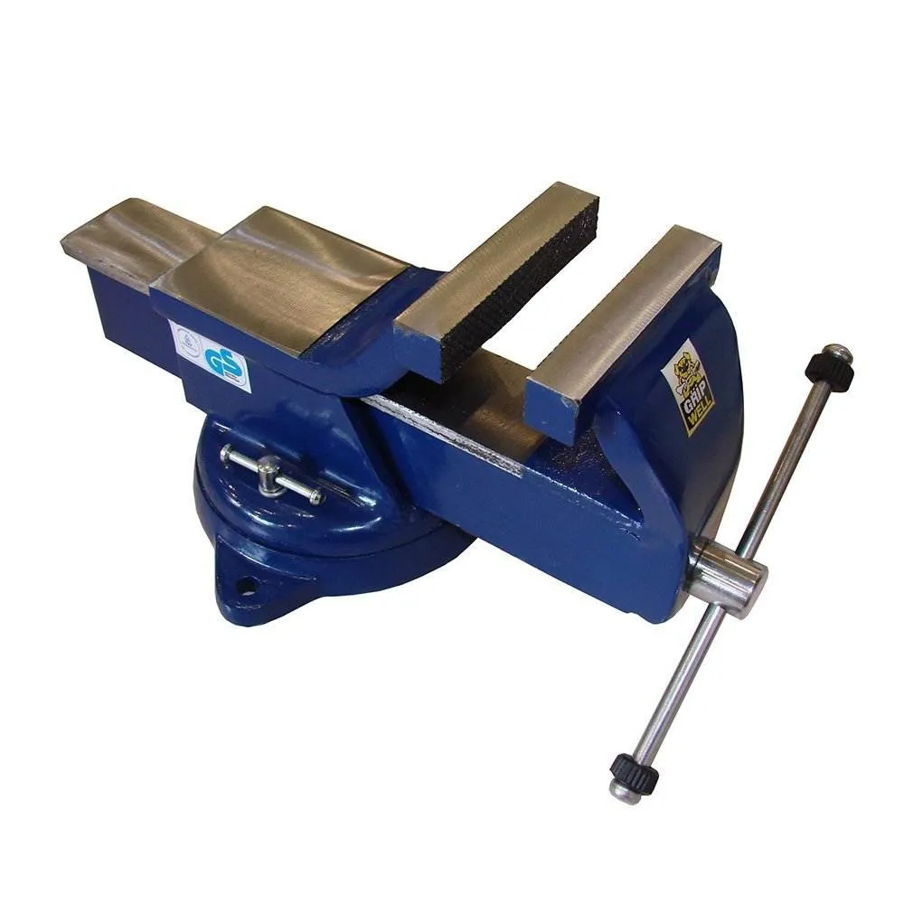 Gripwell 125 mm Çelik Mengene Sumo Çelik Döner Tablalı 