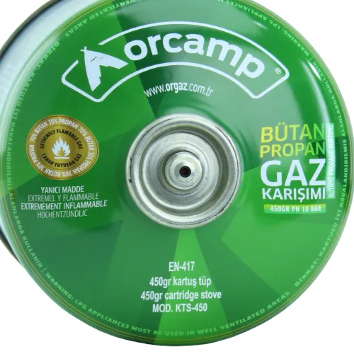 Orcamp 450 gr kamp kartuş tüpü