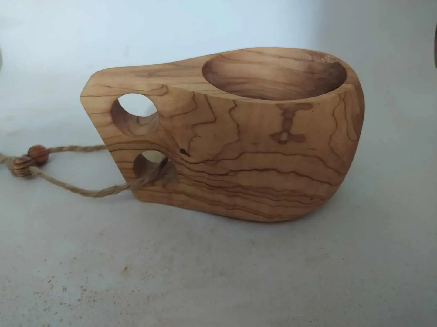Zeytin Ağacından Kuksa Bardak 