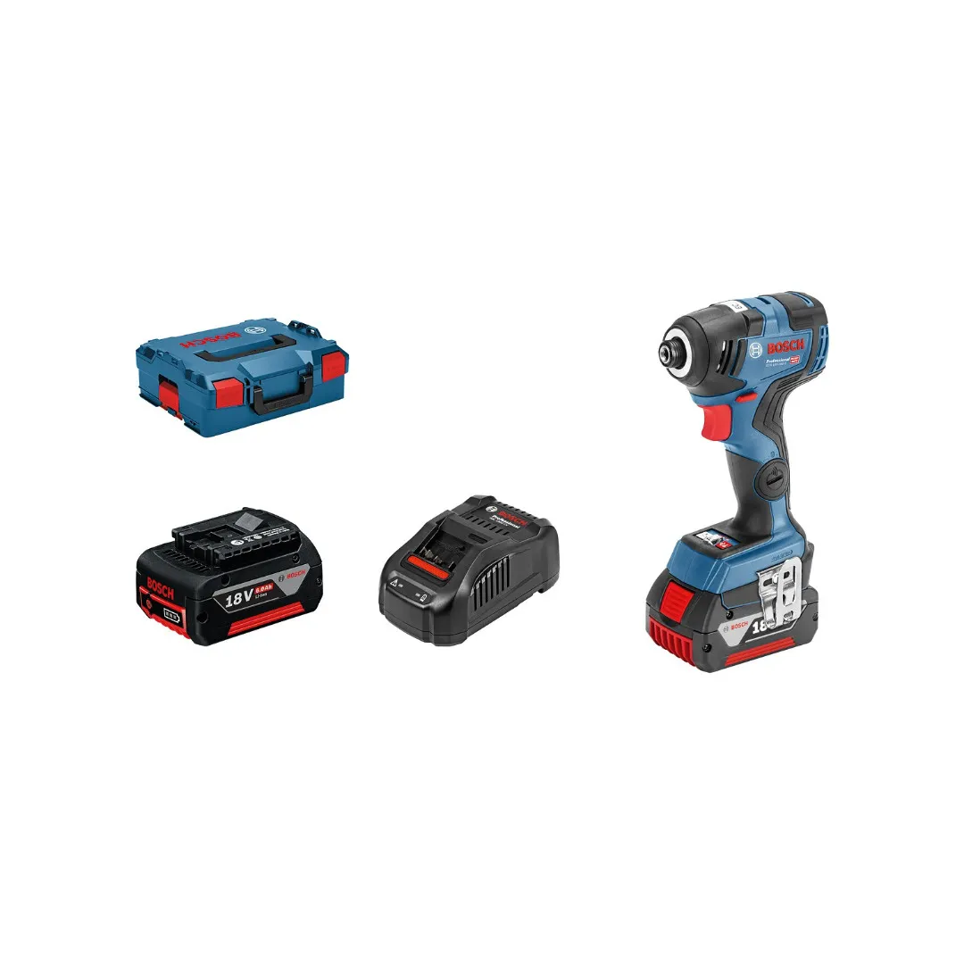 Bosch GDR 18V-200C 18 Volt 5 Ah Akülü Darbeli Somun Sıkma Makinesi