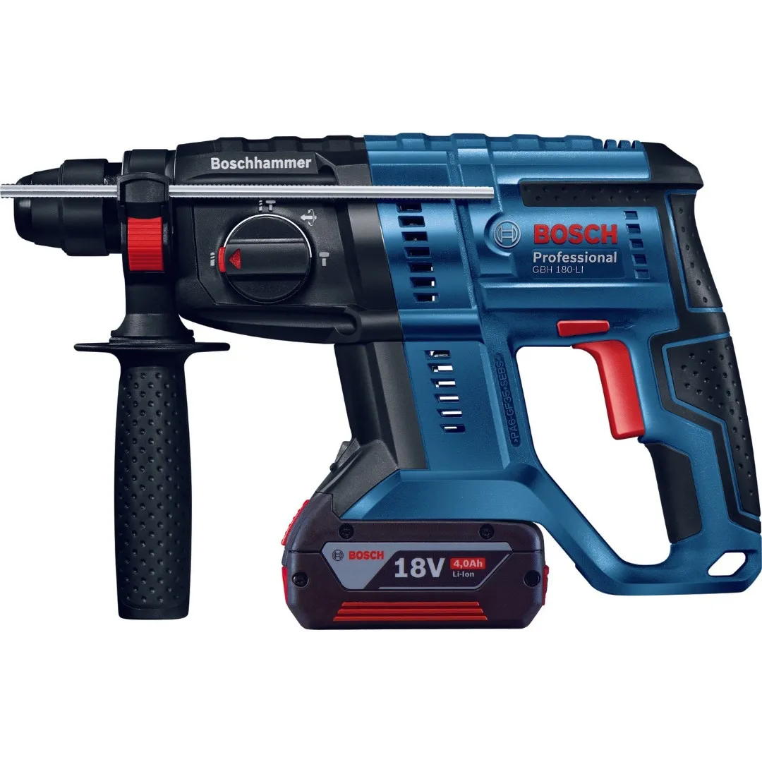 Bosch Professional GBH 180-LI 4 Ah Çift Akülü Kırıcı Delici 