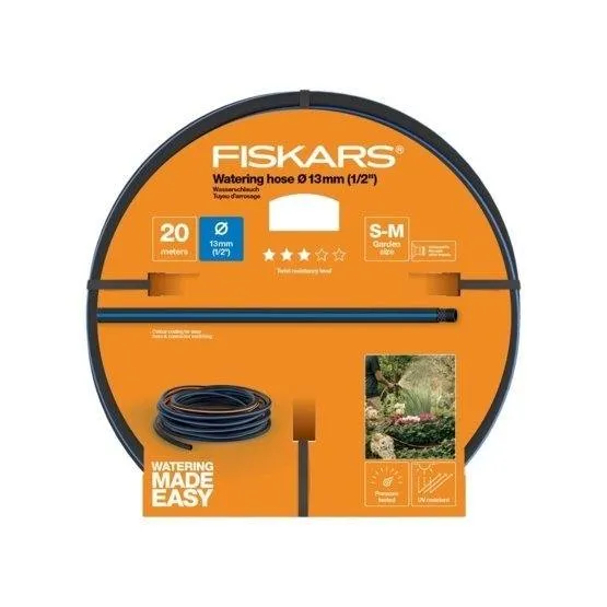 FISKARS Bahçe Sulama Hortumu 20 Metre
