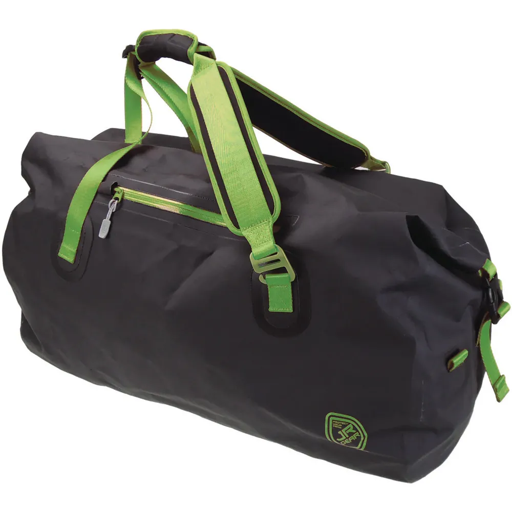 Jr Gear Roll Top Vinyl Duffel Su Geçirmez Spor Çanta 30 Litre-SİYAH