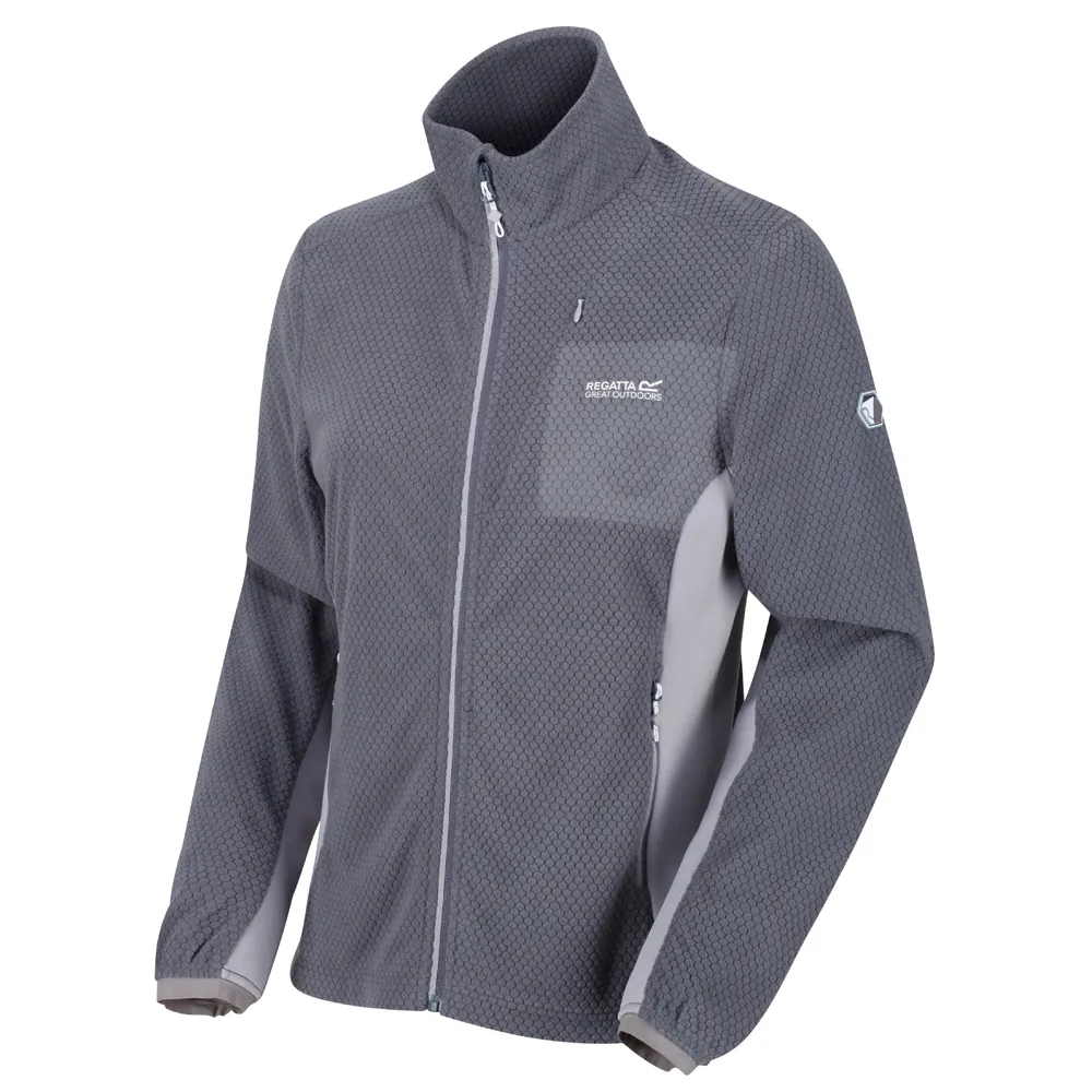 Regatta Highton Full Zip Kadın Polar-GRİ