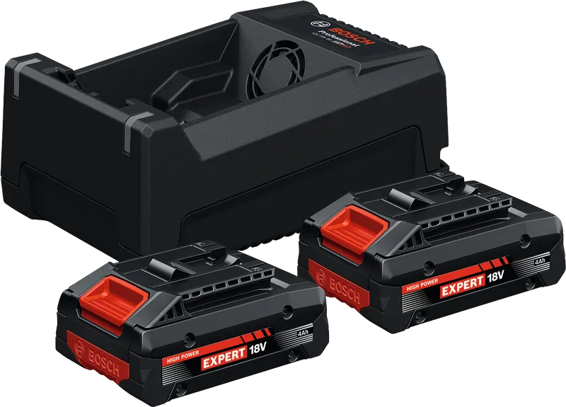 BOSCH Expert EXBA18 Volt 4.0 Ah 2'li Akü Seti Şarj Cihazlı