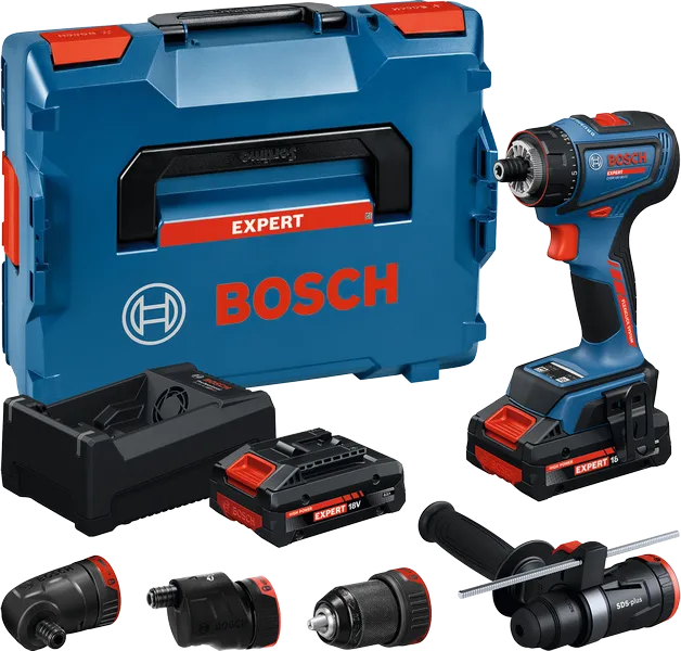 BOSCH EXPERT EXSR 18V-90FC Şarjlı Matkap 18 Volt 4.0 Ah Çift Akülü