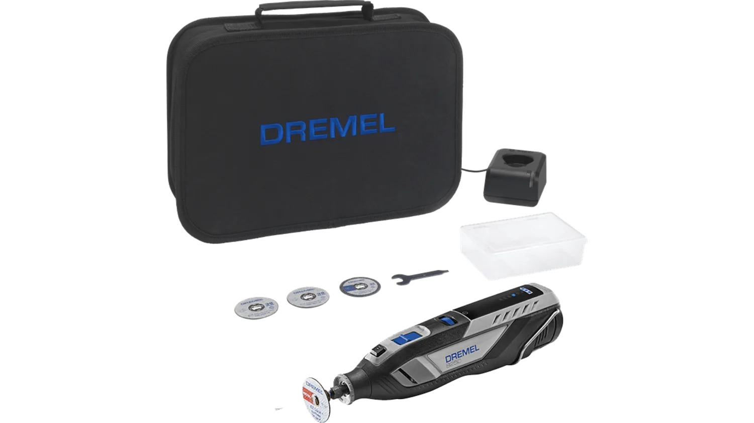 DREMEL 8250 Hobi Akülü Gravür Seti 12 Volt Tek Akü 5 Parça