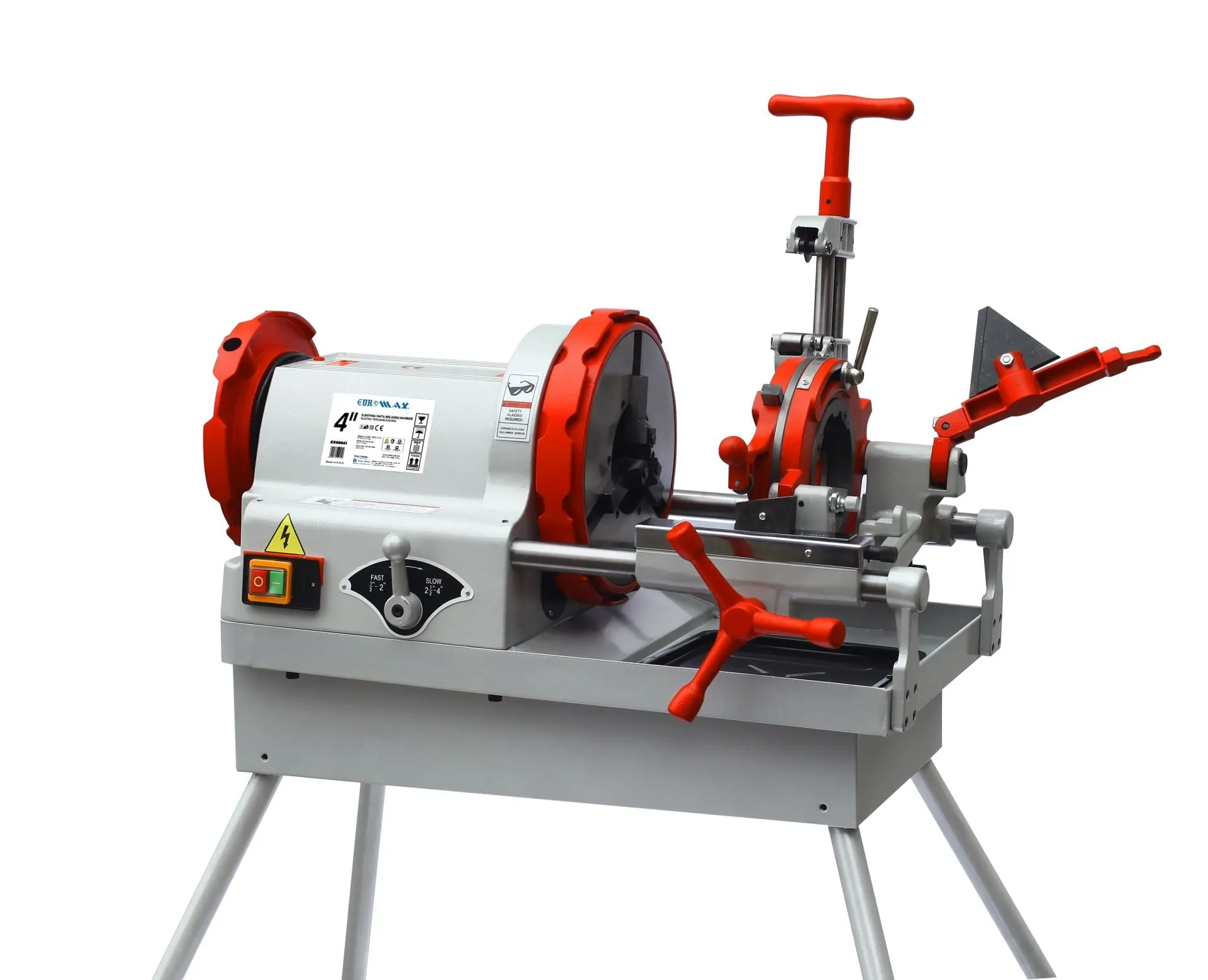 EUROMAX EMX 40441 Elektrikli Tezgah Tipi Pafta Makinası 4''